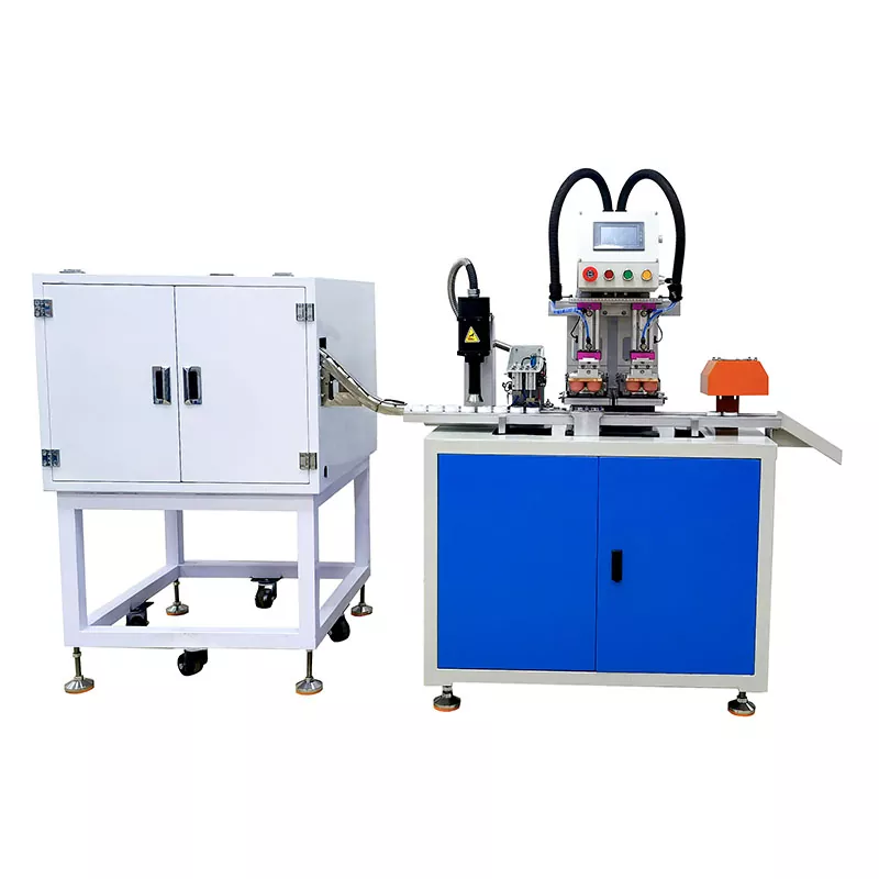 பிளாஸ்மா சிகிச்சையுடன் 2 கலர்ஸ் பாட்டில் கேப்ஸ் பேட் பிரிண்டர்